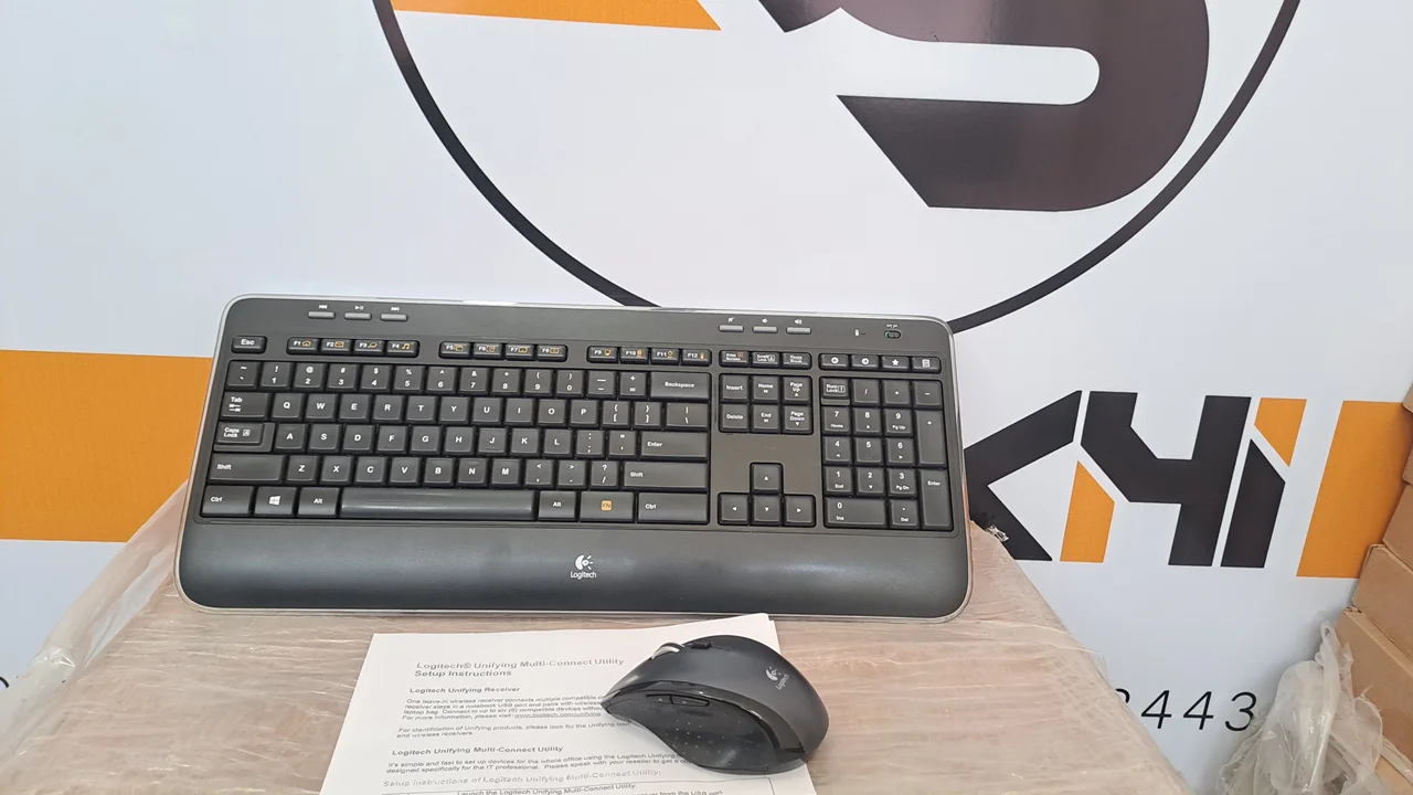 کیبورد وماوس Logiteck k520  whirles